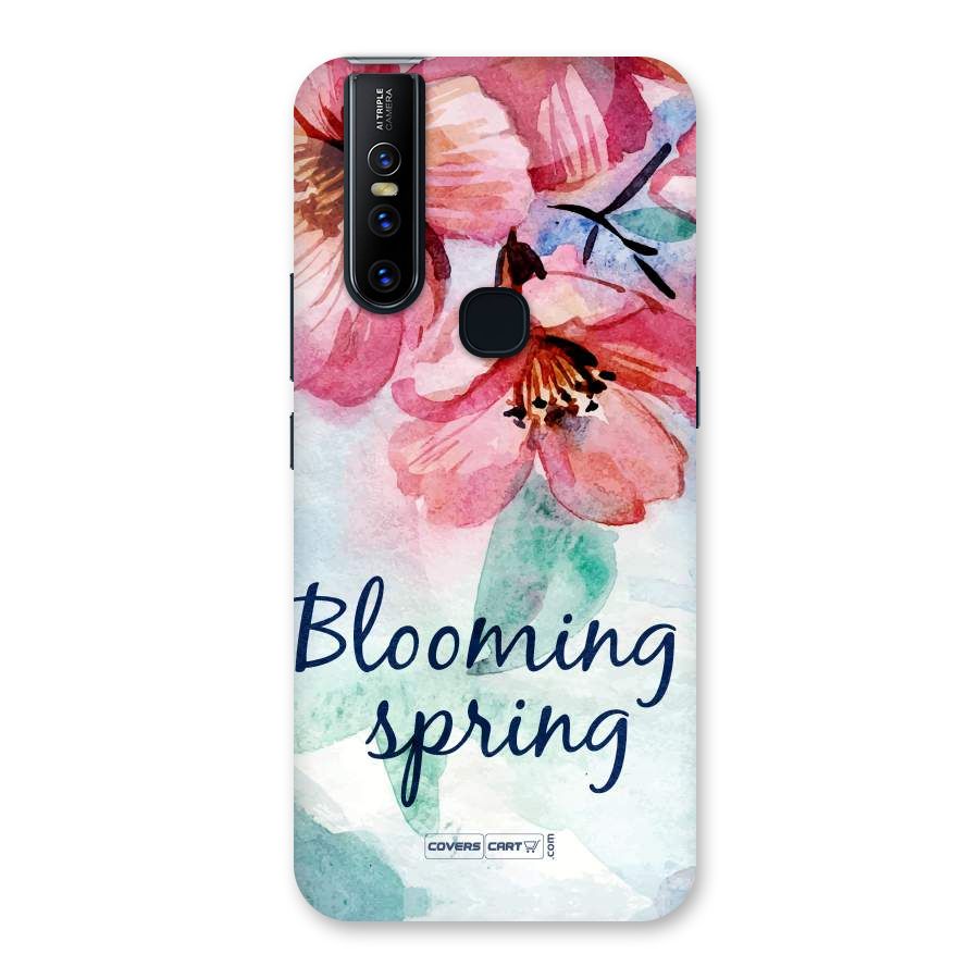 Blooming Spring Back Case for Vivo V15