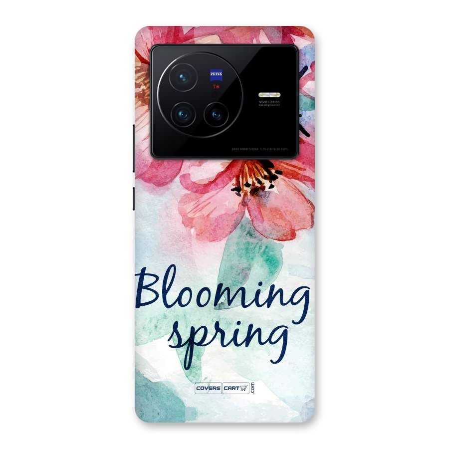 Blooming Spring Back Case for Vivo X80