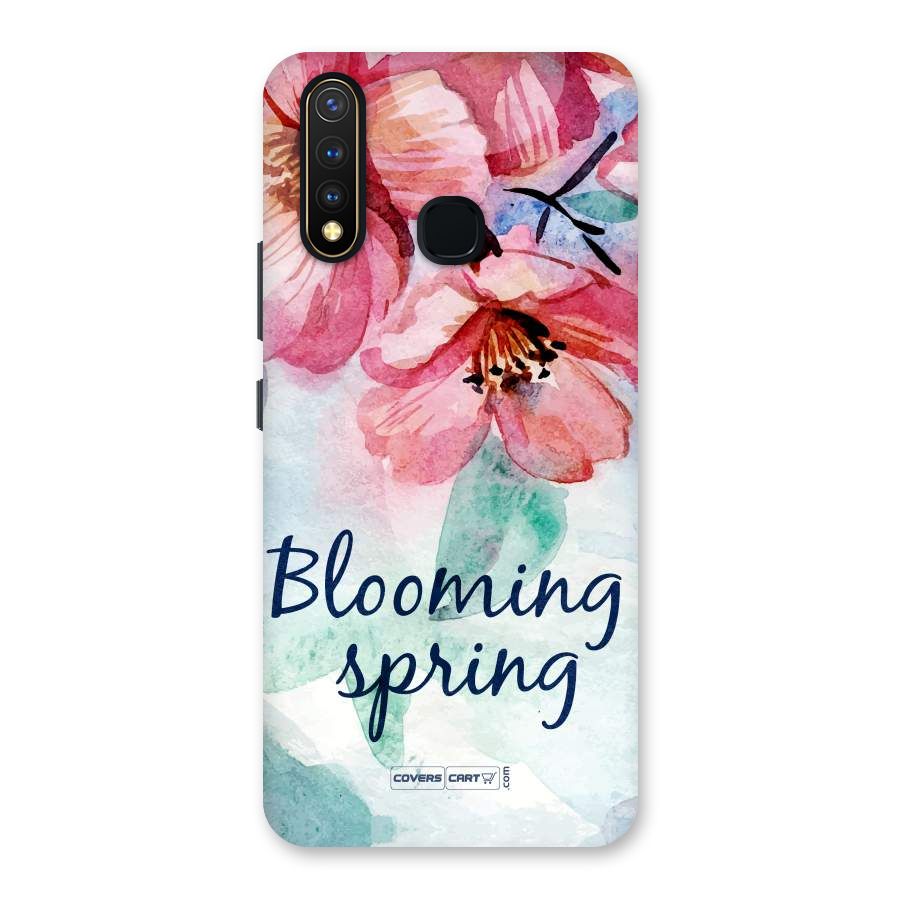 Blooming Spring Back Case for Vivo Y19