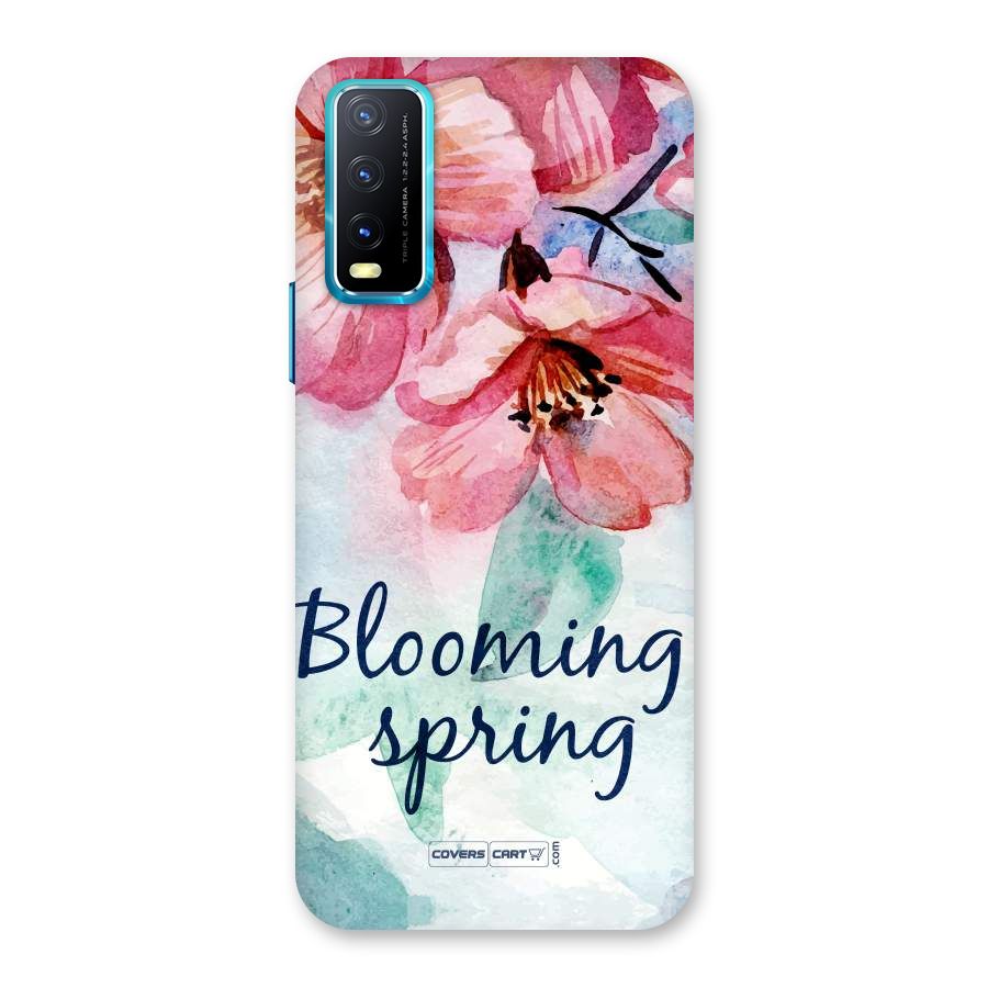 Blooming Spring Back Case for Vivo Y20A