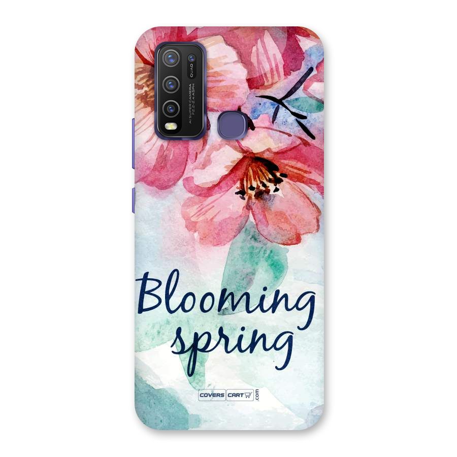 Blooming Spring Back Case for Vivo Y30