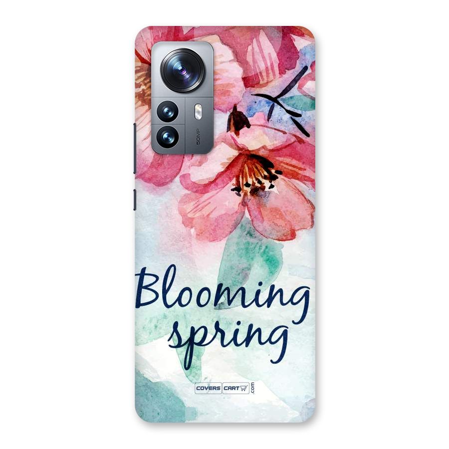 Blooming Spring Back Case for Xiaomi 12 Pro