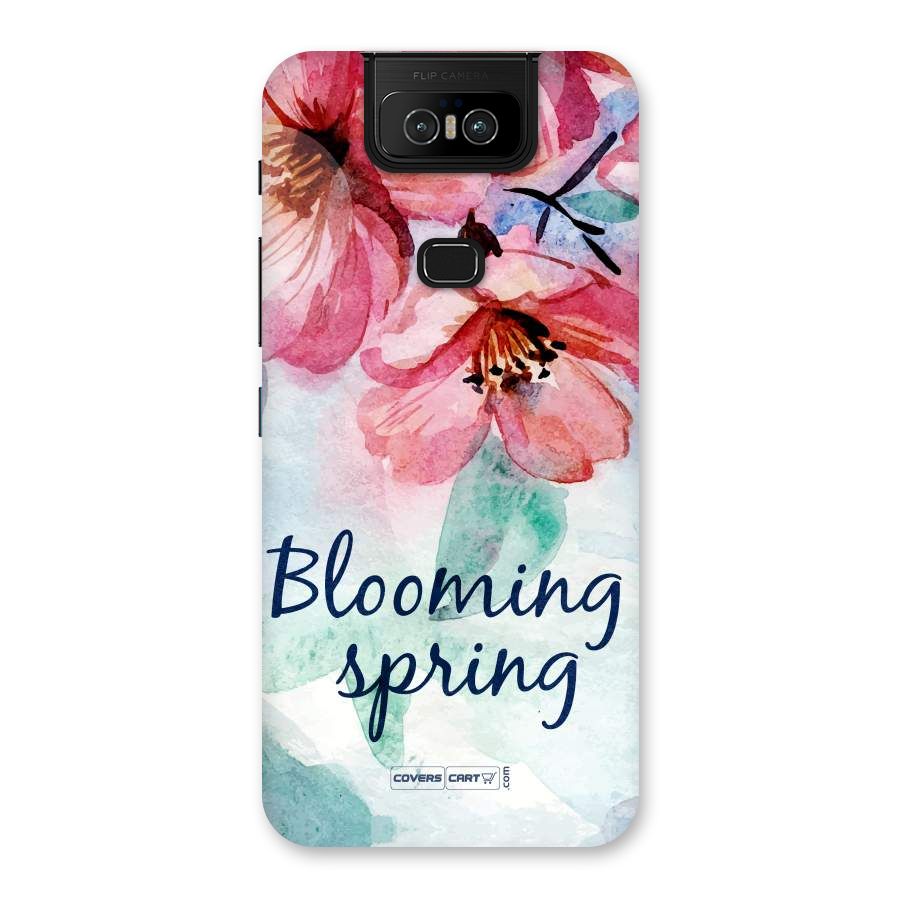 Blooming Spring Back Case for Zenfone 6z