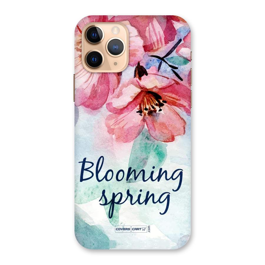 Blooming Spring Back Case for iPhone 11 Pro