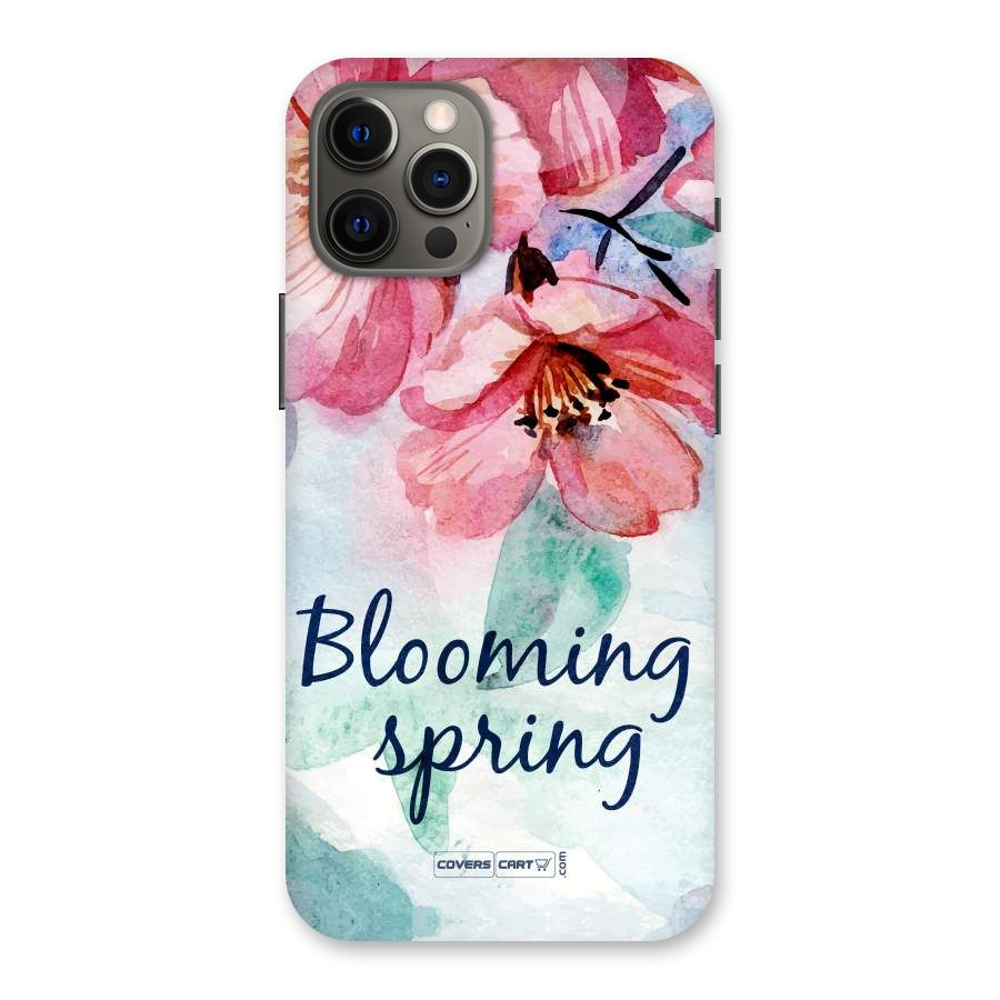 Blooming Spring Back Case for iPhone 12 Pro Max