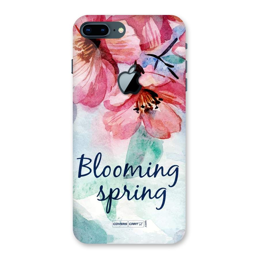 Blooming Spring Back Case for iPhone 7 Plus Apple Cut