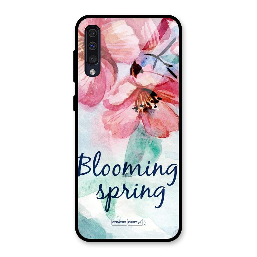 Blooming Spring Glass Back Case for Galaxy A50s