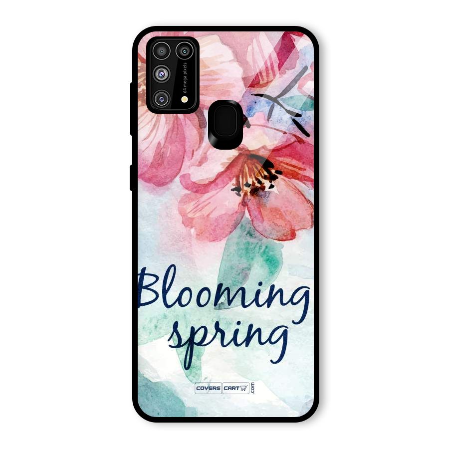Blooming Spring Glass Back Case for Galaxy M31