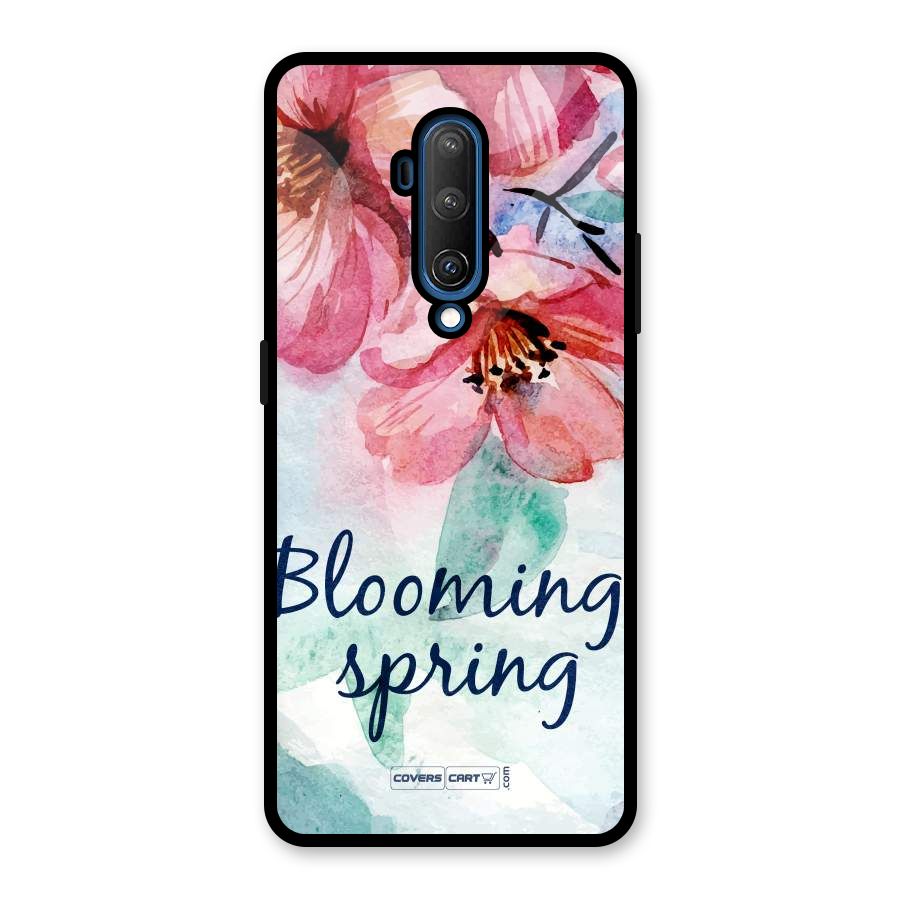 Blooming Spring Glass Back Case for OnePlus 7T Pro