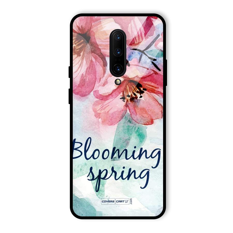 Blooming Spring Glass Back Case for OnePlus 7 Pro