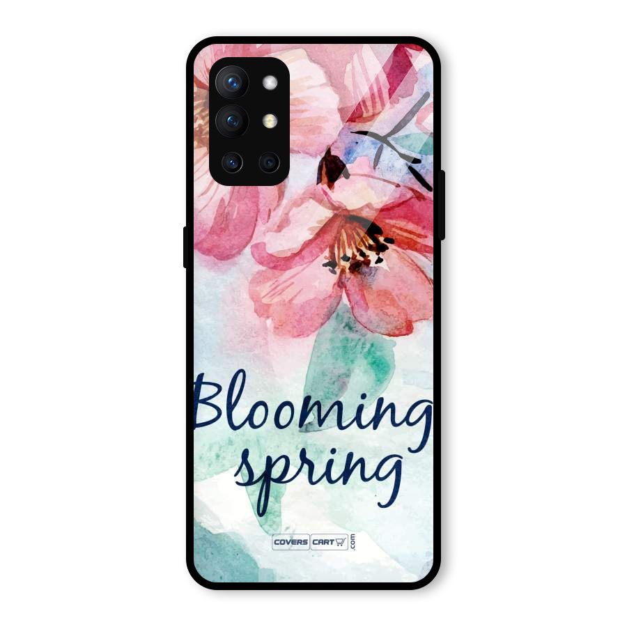 Blooming Spring Glass Back Case for OnePlus 9R
