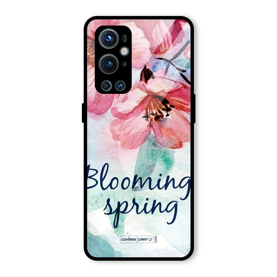 Blooming Spring Glass Back Case for OnePlus 9 Pro