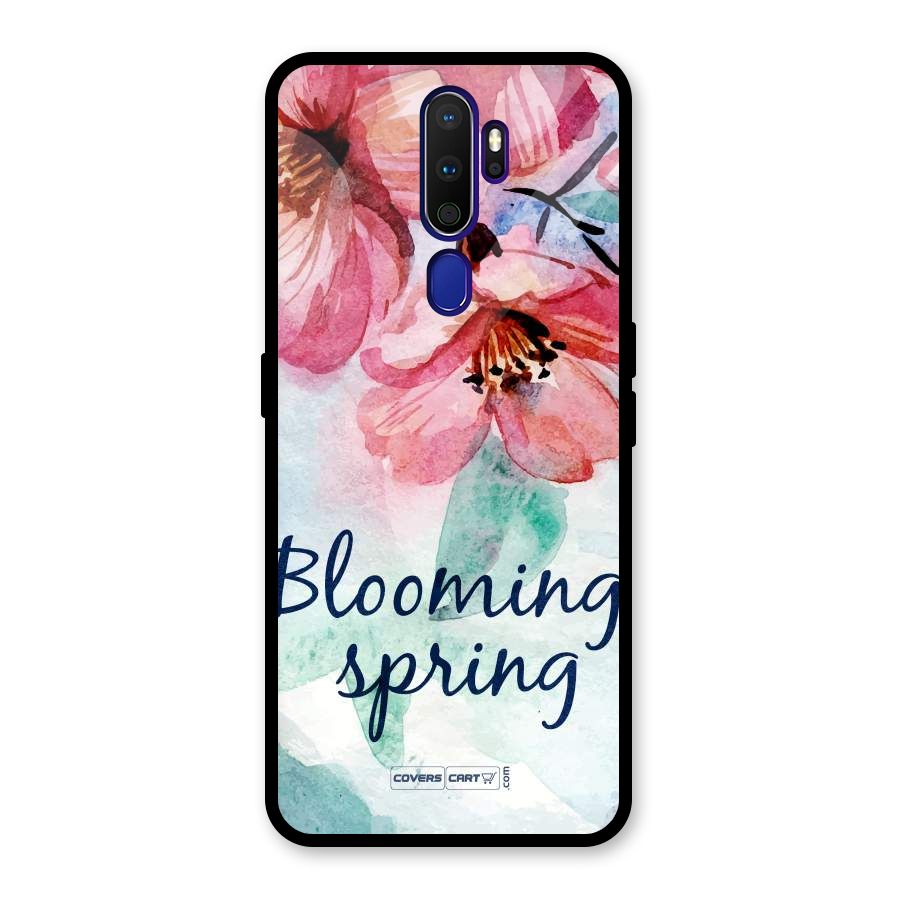 Blooming Spring Glass Back Case for Oppo A9 (2020)
