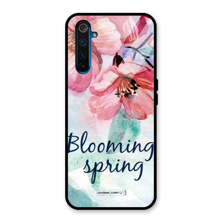 Blooming Spring Glass Back Case for Realme 6 Pro