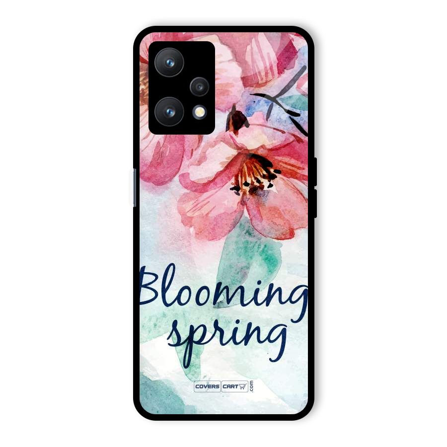 Blooming Spring Glass Back Case for Realme 9 Pro 5G