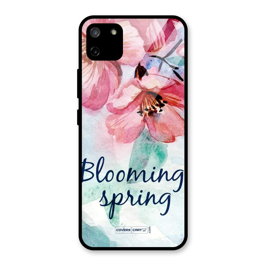 Blooming Spring Glass Back Case for Realme C11