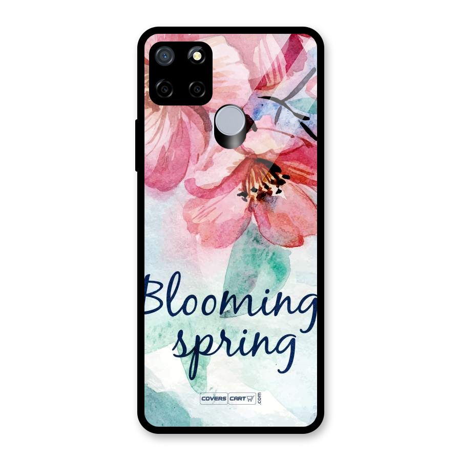 Blooming Spring Glass Back Case for Realme Narzo 30A