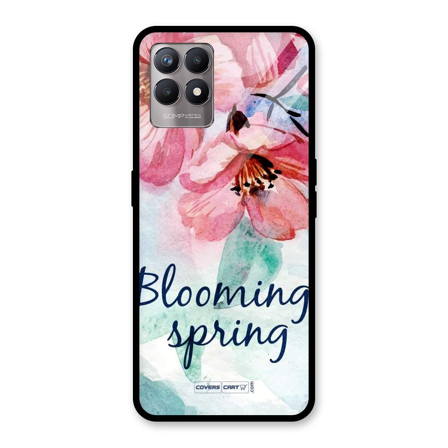 Blooming Spring Glass Back Case for Realme Narzo 50