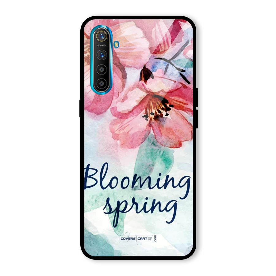 Blooming Spring Glass Back Case for Realme X2