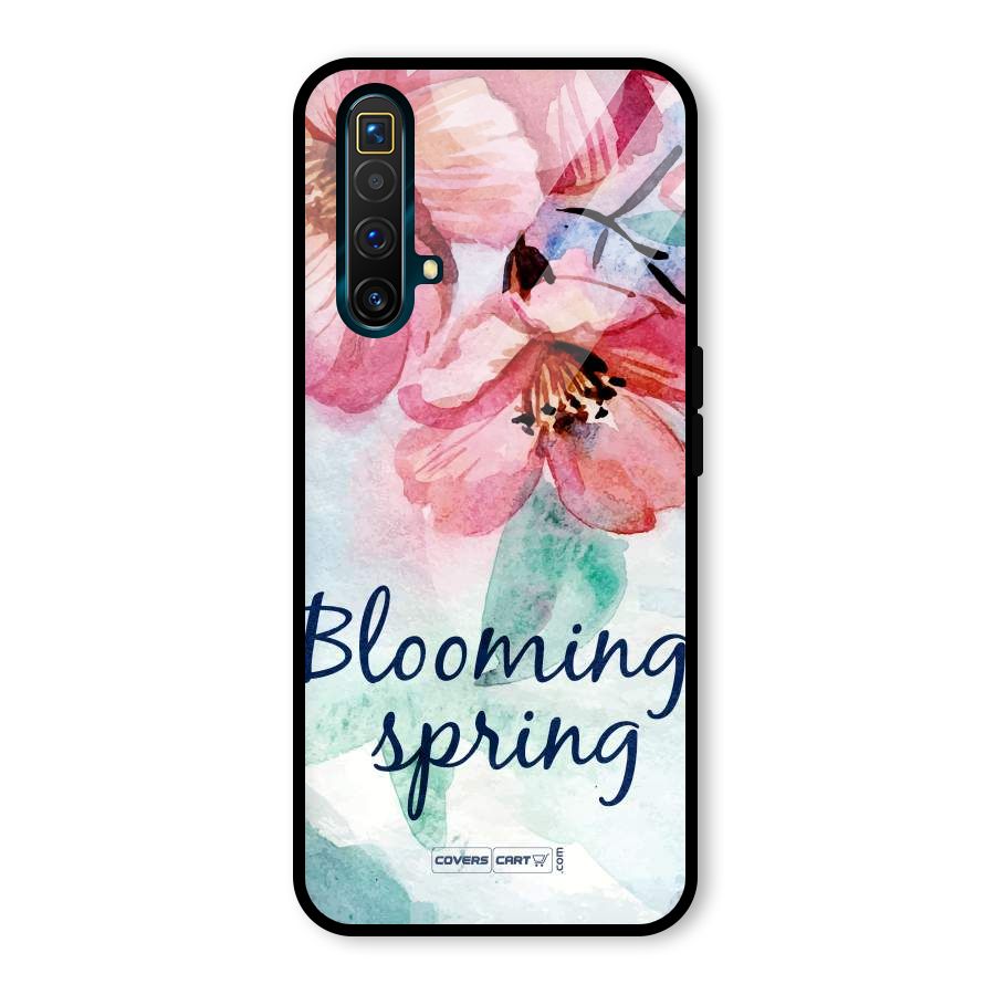 Blooming Spring Glass Back Case for Realme X3