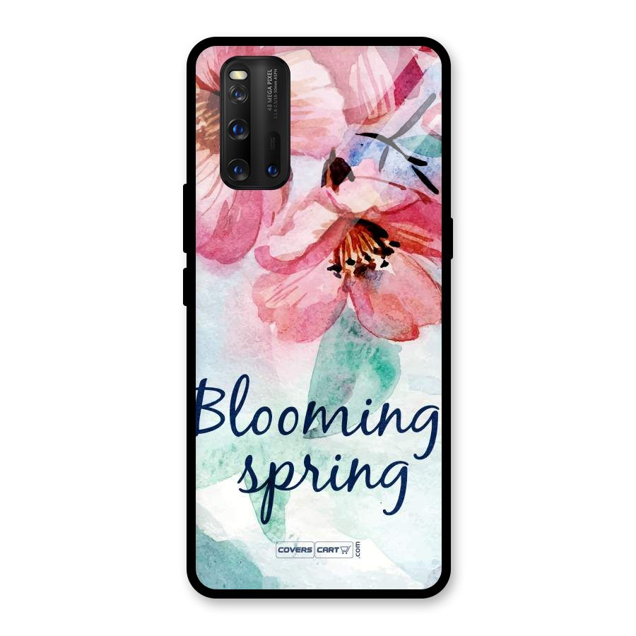 Blooming Spring Glass Back Case for Vivo iQOO 3