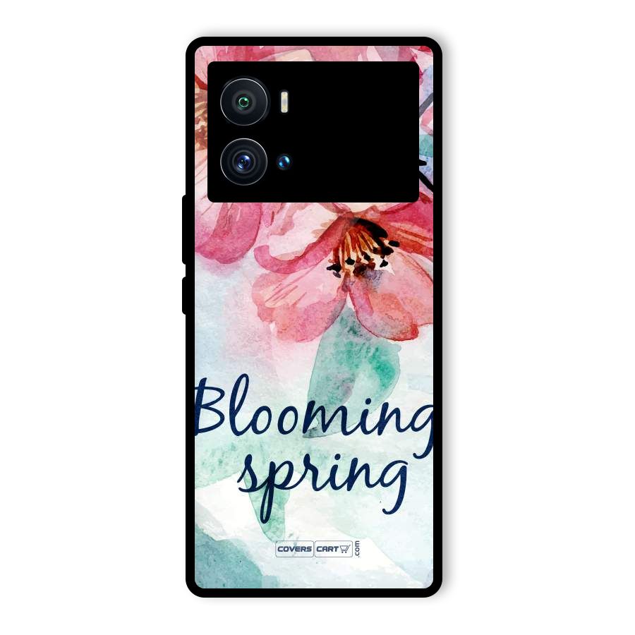 Blooming Spring Glass Back Case for Vivo iQOO 9 Pro