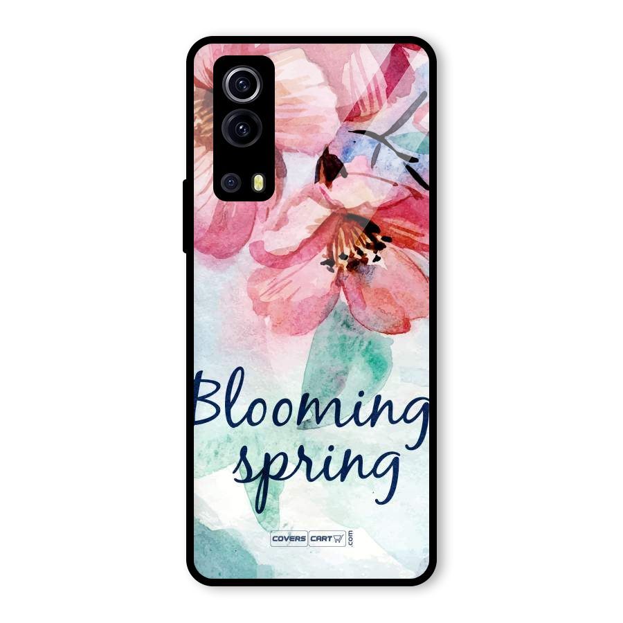 Blooming Spring Glass Back Case for Vivo iQOO Z3