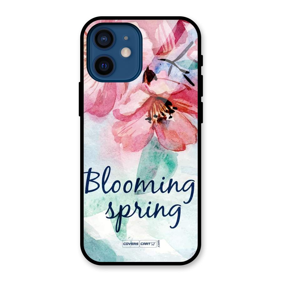 Blooming Spring Glass Back Case for iPhone 12 Mini