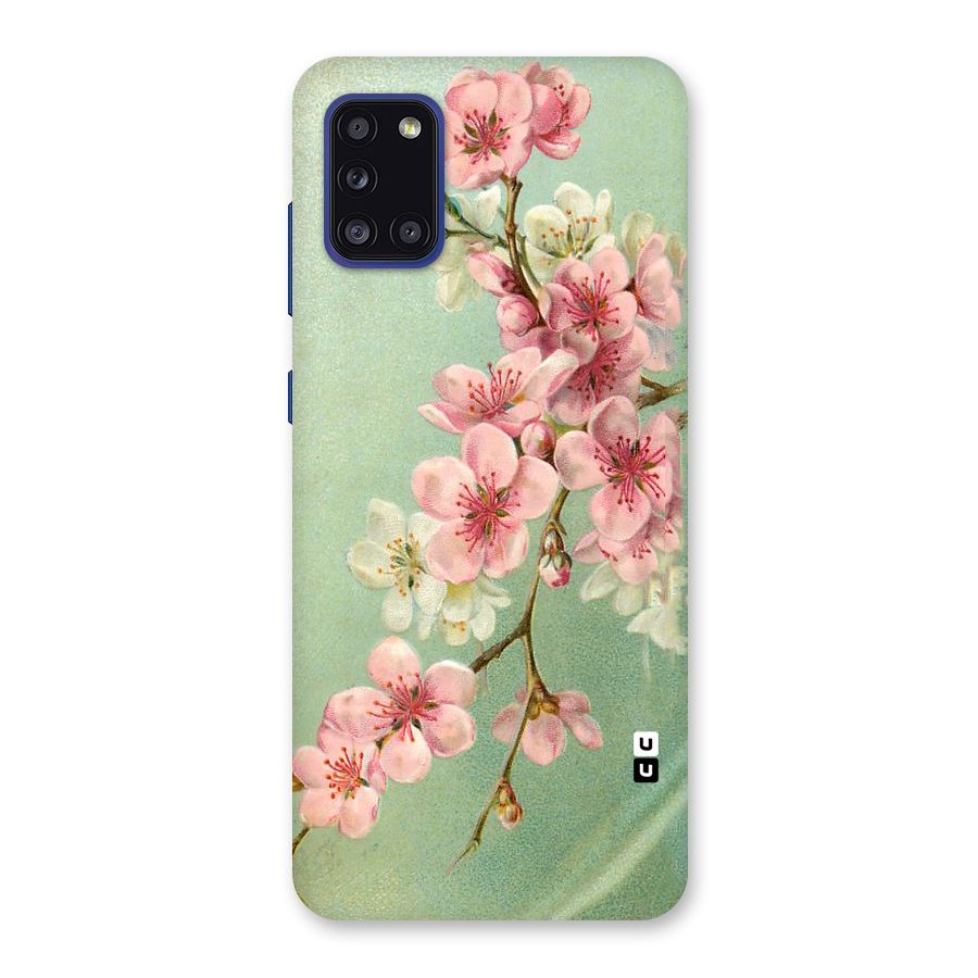 Blossom Cherry Design Back Case for Galaxy A31