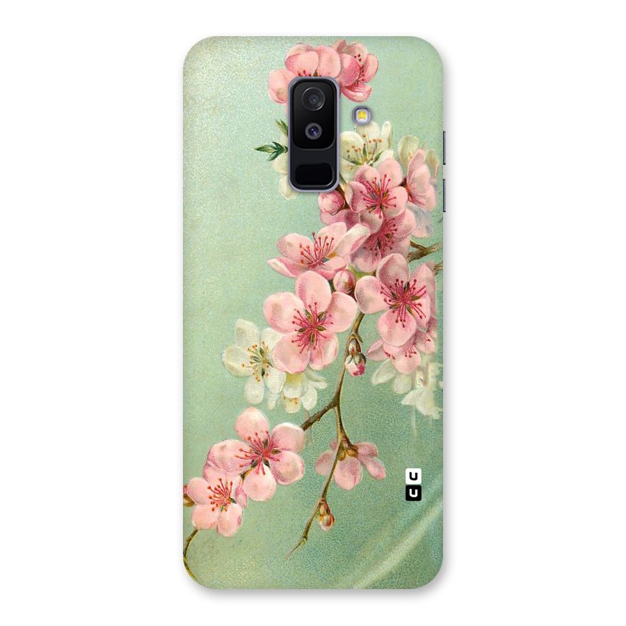 Blossom Cherry Design Back Case for Galaxy A6 Plus