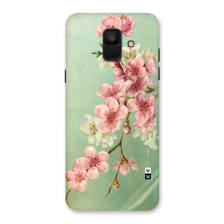 Blossom Cherry Design Back Case for Galaxy A6 (2018)