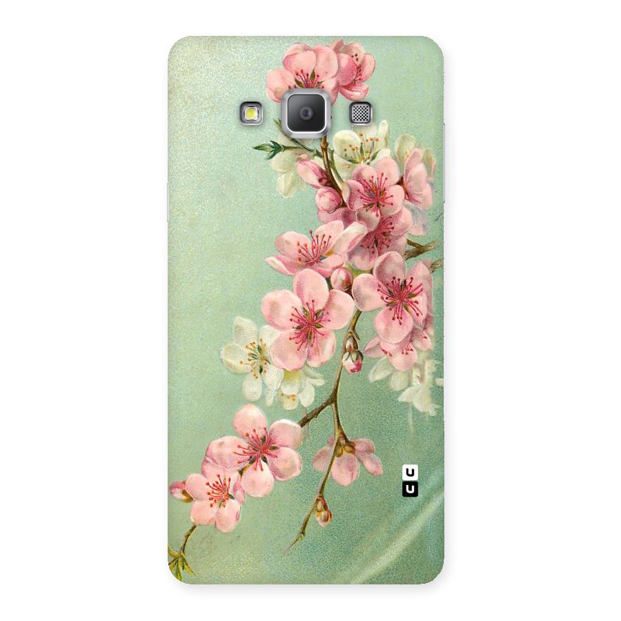 Blossom Cherry Design Back Case for Galaxy A7