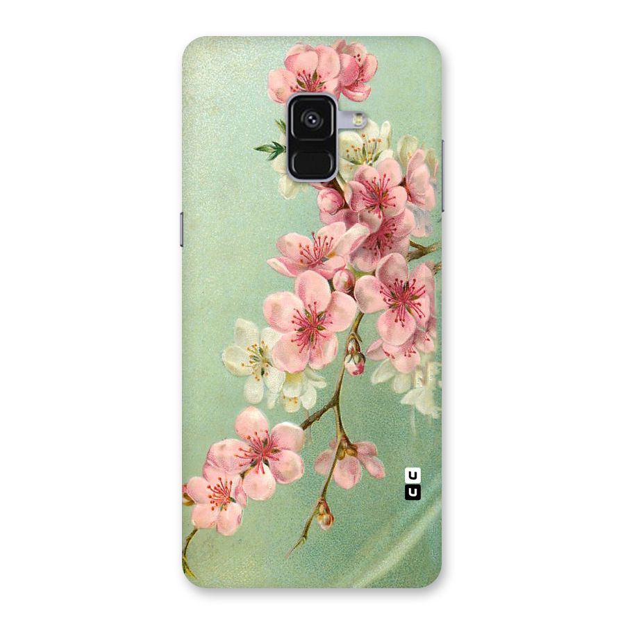 Blossom Cherry Design Back Case for Galaxy A8 Plus