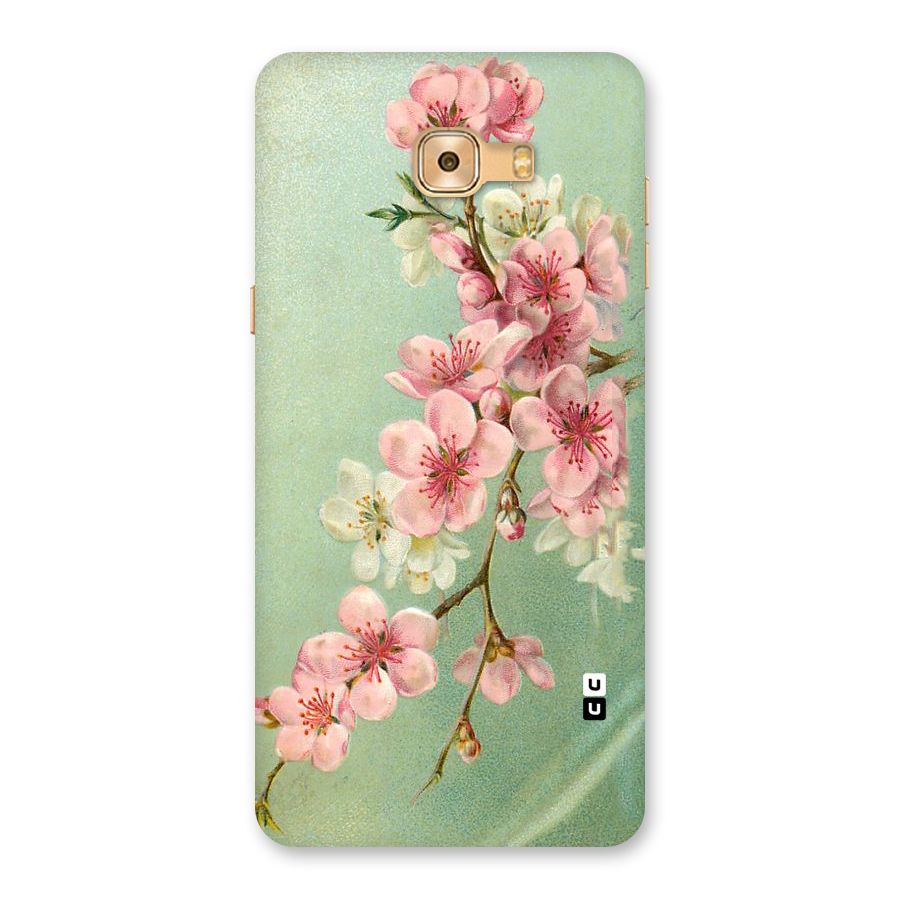 Blossom Cherry Design Back Case for Galaxy C9 Pro