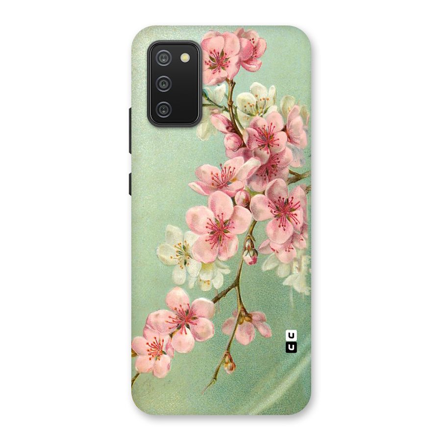Blossom Cherry Design Back Case for Galaxy F02s