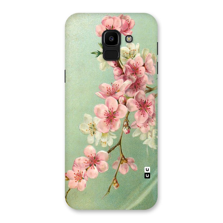 Blossom Cherry Design Back Case for Galaxy J6