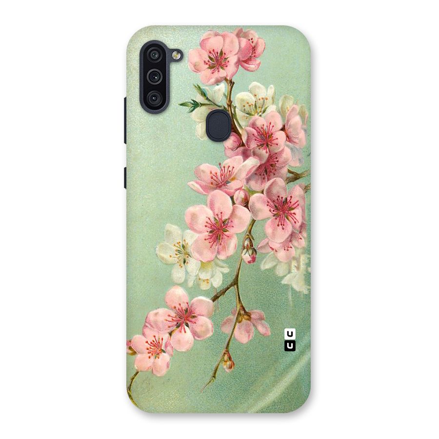 Blossom Cherry Design Back Case for Galaxy M11