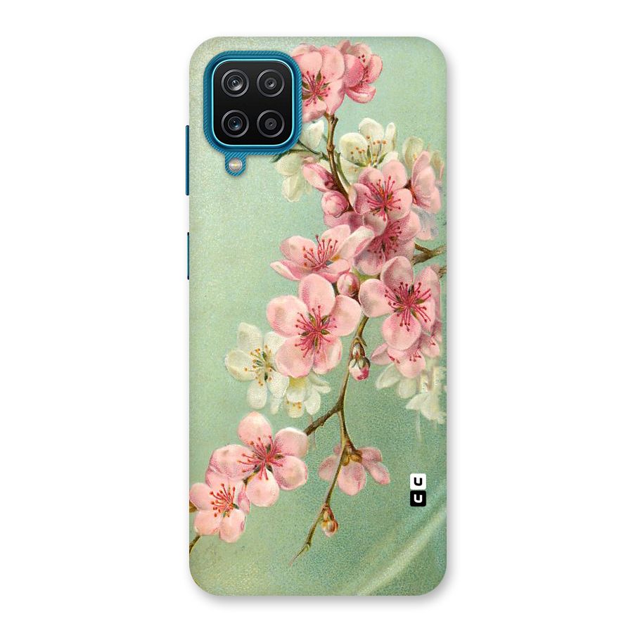 Blossom Cherry Design Back Case for Galaxy M12