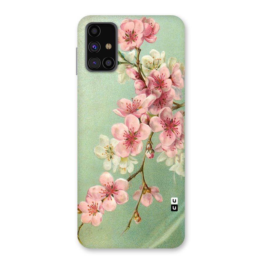 Blossom Cherry Design Back Case for Galaxy M31s