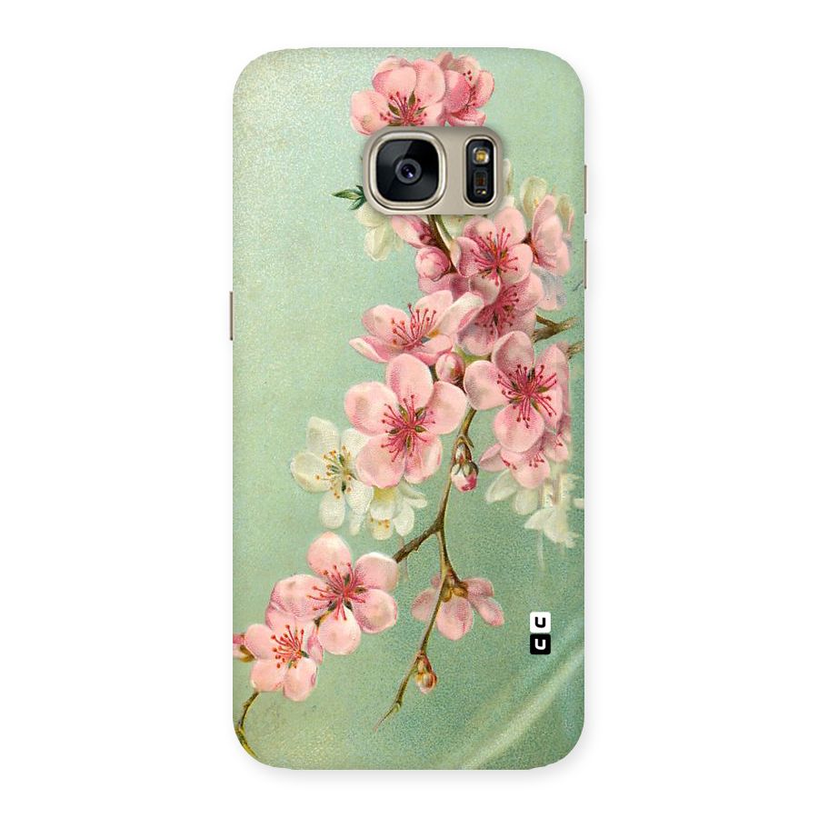 Blossom Cherry Design Back Case for Galaxy S7