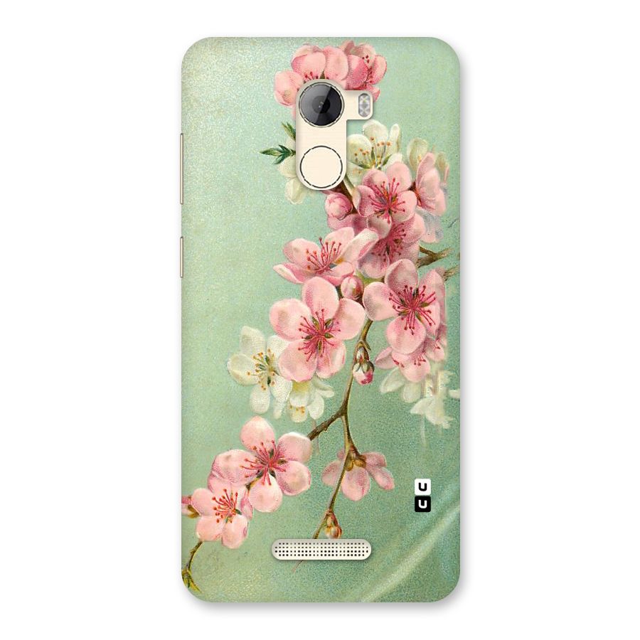 Blossom Cherry Design Back Case for Gionee A1 LIte
