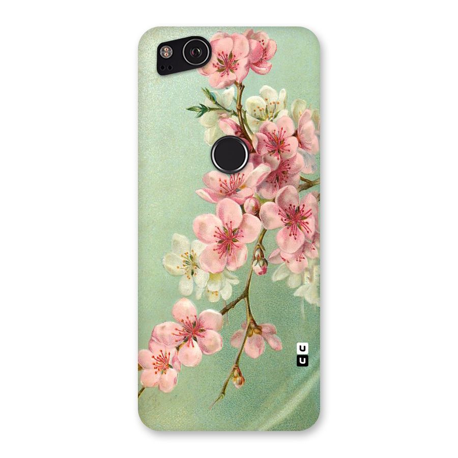 Blossom Cherry Design Back Case for Google Pixel 2