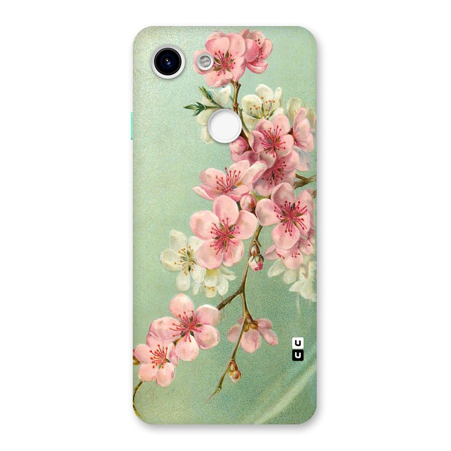 Blossom Cherry Design Back Case for Google Pixel 3