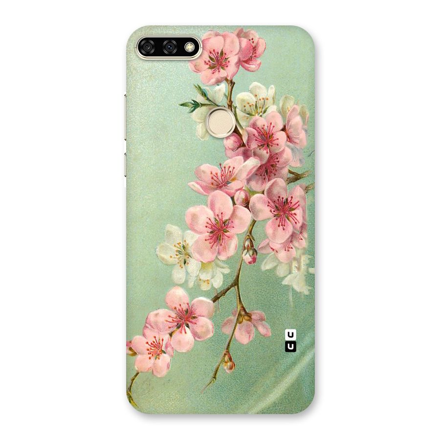 Blossom Cherry Design Back Case for Honor 7A