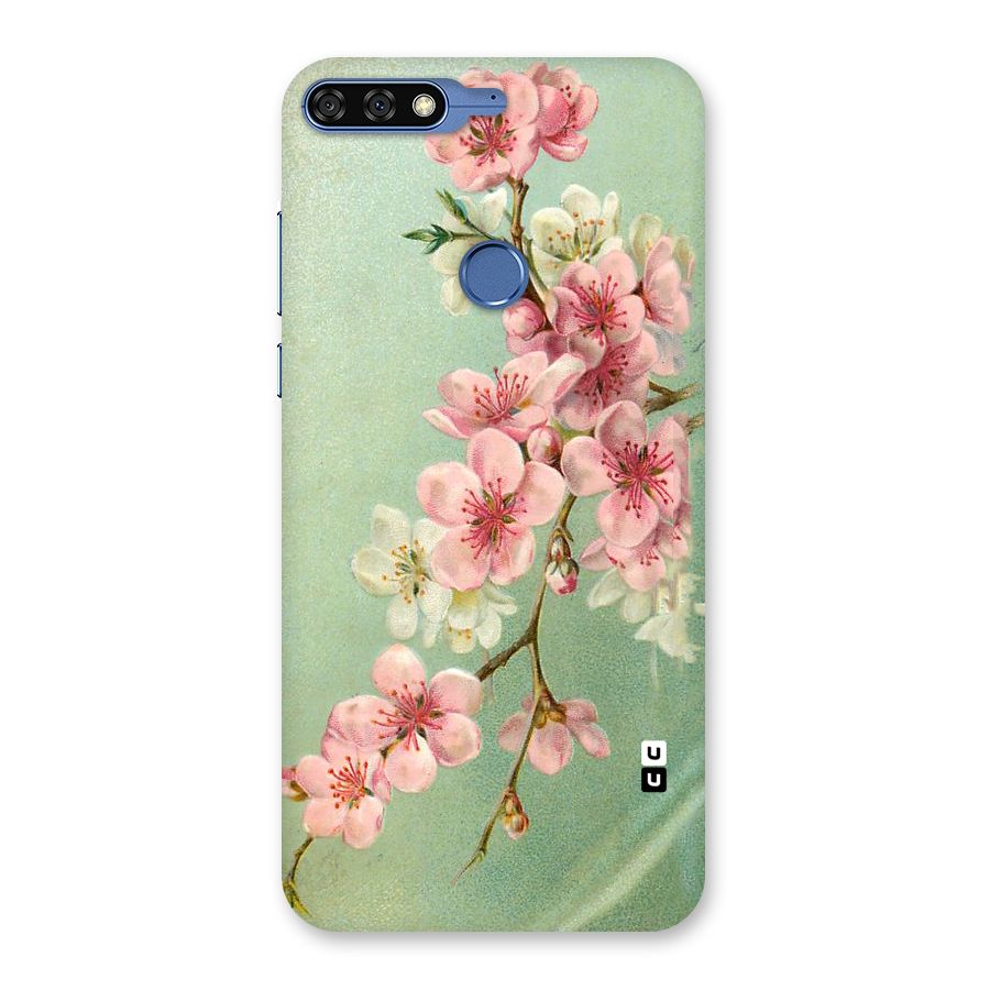 Blossom Cherry Design Back Case for Honor 7C