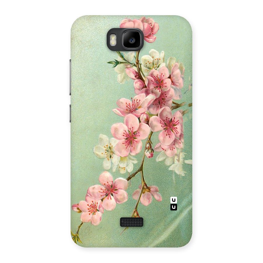 Blossom Cherry Design Back Case for Honor Bee