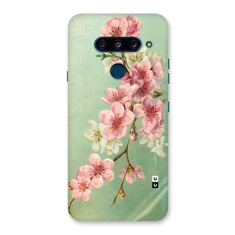 Blossom Cherry Design Back Case for LG  V40 ThinQ