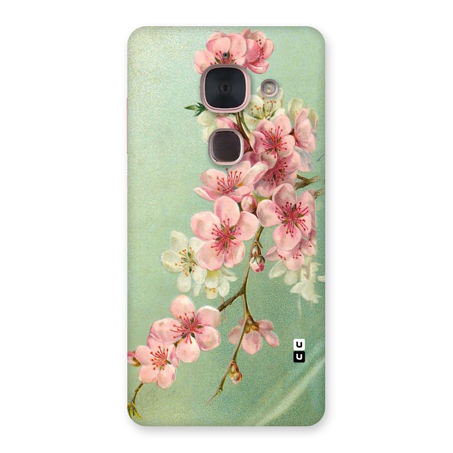 Blossom Cherry Design Back Case for Le Max 2