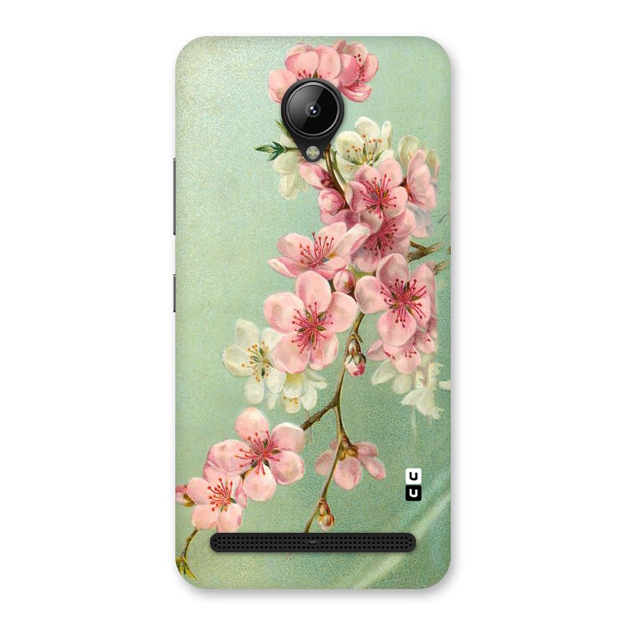 Blossom Cherry Design Back Case for Lenovo C2