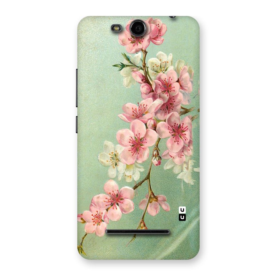 Blossom Cherry Design Back Case for Micromax Canvas Juice 3 Q392